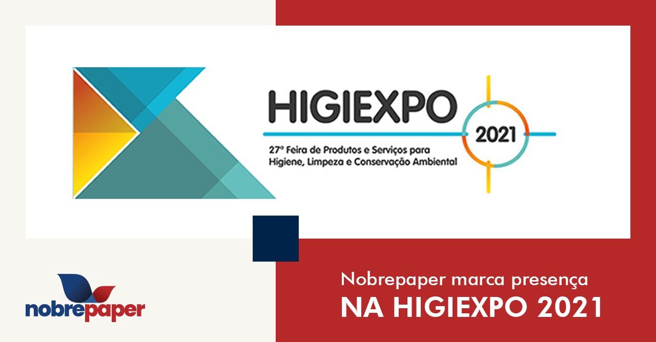 Nobrepaper Marca Presença na Higiexpo 2021